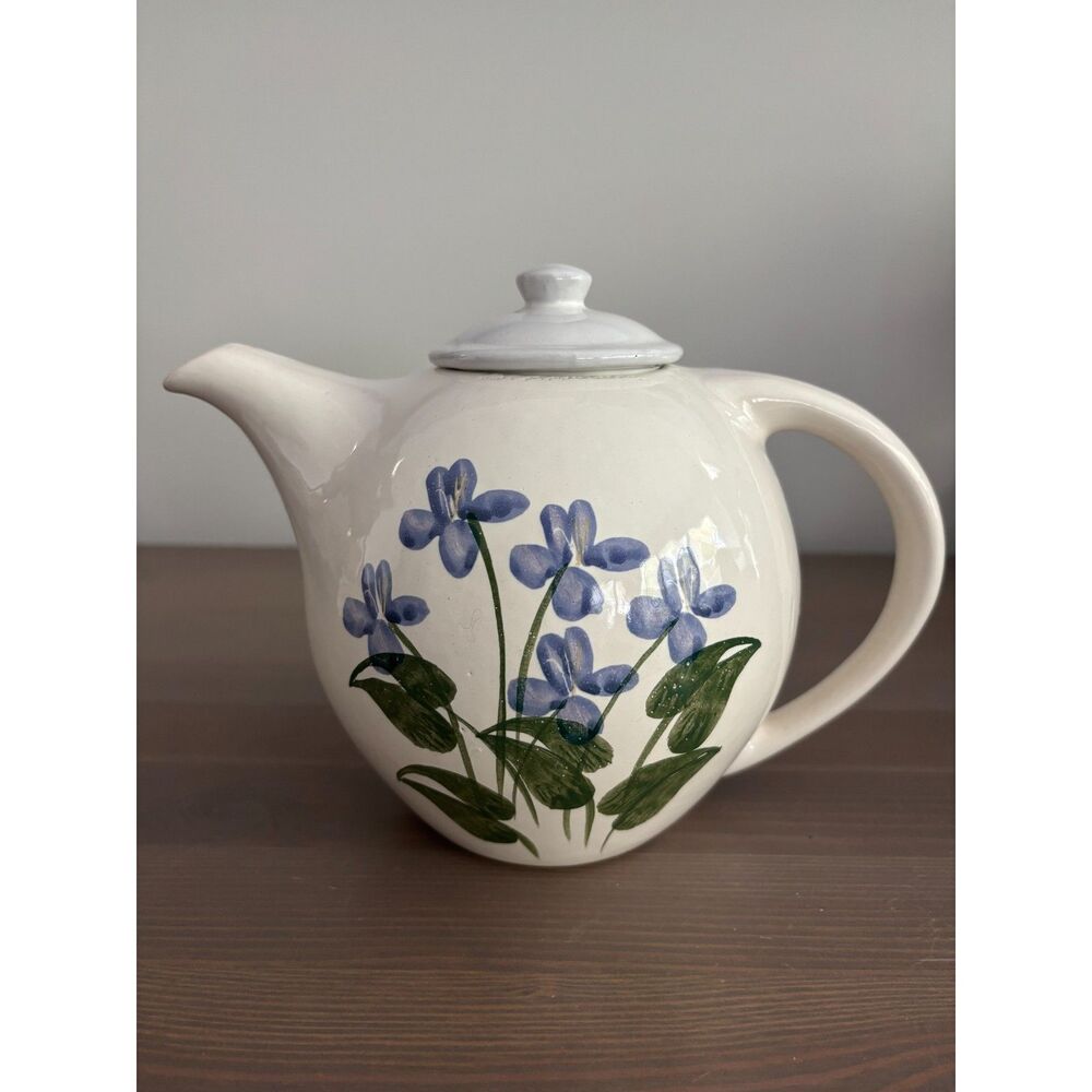 Emerson Creek Pottery Flower Teapot